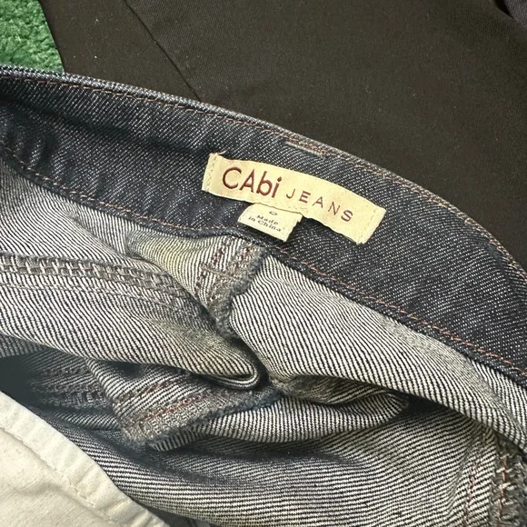 Six Pair Ladies Size 6 Dress Pants - Black, Navy, Gray, Beige - Picture 5 of 11